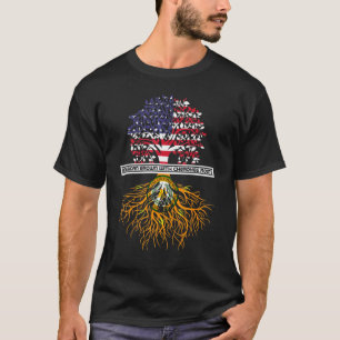 American Grown With Cherokee Roots Tribe Native Am T-Shirt