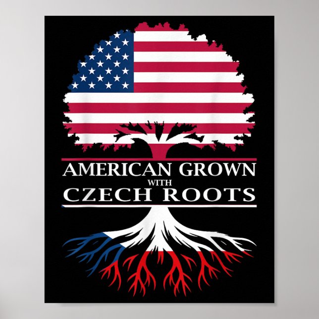 American Grown With Czech Roots  Poster (Front)