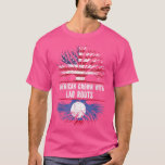 American Grown with Laotian Roots USA Flag Laos  T-Shirt<br><div class="desc">American Grown with Laotian Roots USA Flag Laos  .</div>