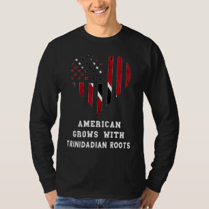 American Grows Heart Trinidad And Tobago Tobagonia T-Shirt