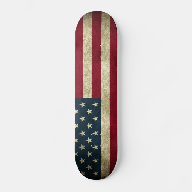 AMERICAN GRUNGE FLAG Deck Skateboard (Front)