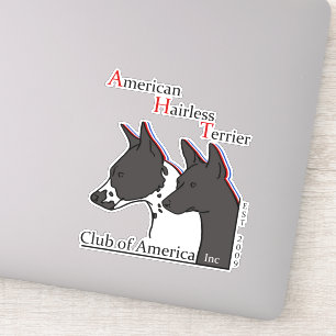 American Hairless Terrier Club of America Stickers