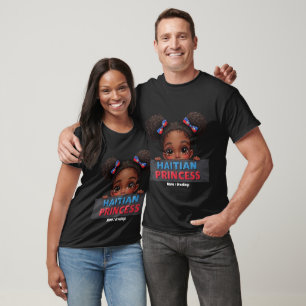 American Haitian Flag Day Haitian Princess T-Shirt