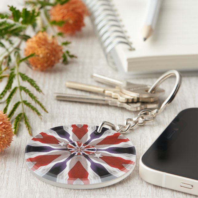 American Heart Key Ring (Front Right)