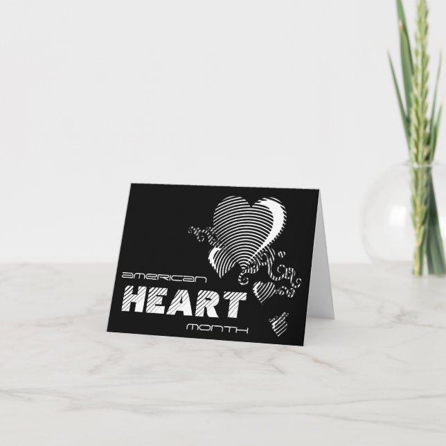 american heart month holiday card (Front)