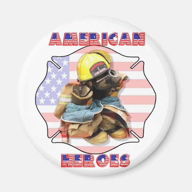 AMERICAN HEROES- MAGNET (Front)