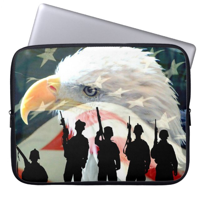 American Hero's Laptop Sleeve (Front)