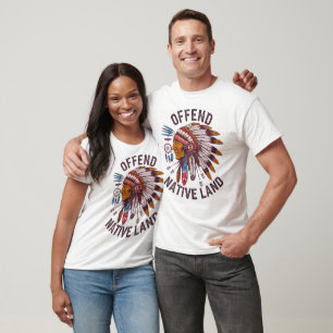 American History Native Land.Indian.Chief Classic T-Shirt