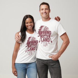 American History Native Land.Indian.Chief Classic  T-Shirt