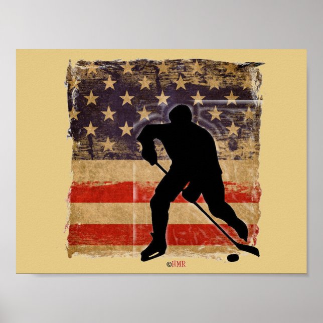 American Hockey Pride Poster (Front)