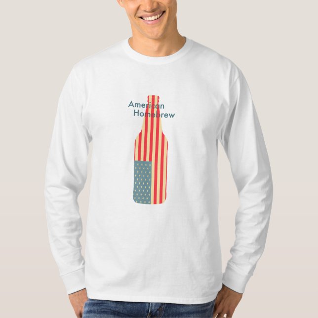 American Homebrew Bottle T-Shirt (Front)
