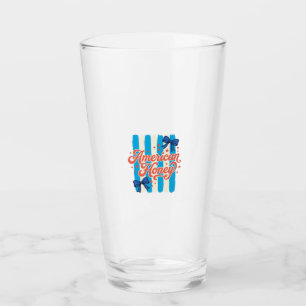 American Honey Patriotic Bow Vintage Shirt Design_ Glass