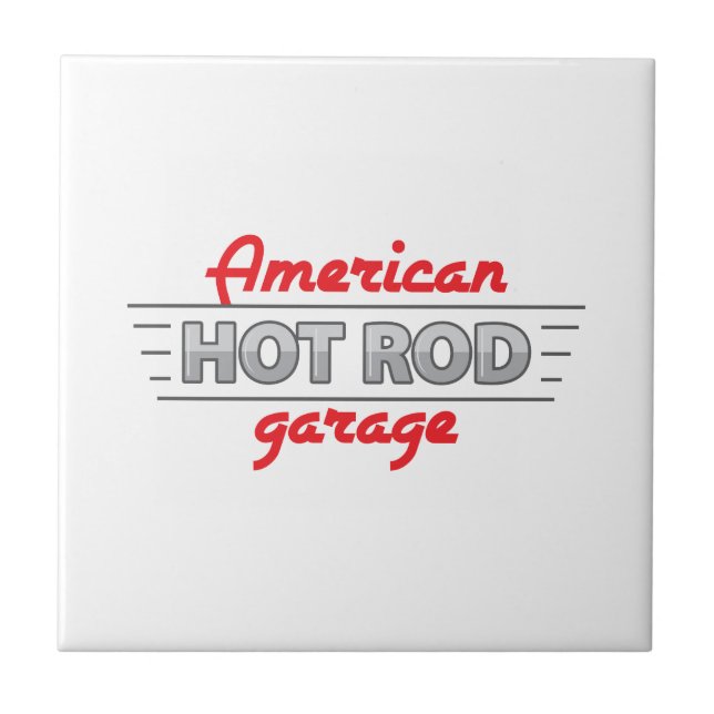 American Hot Rod Tile (Front)