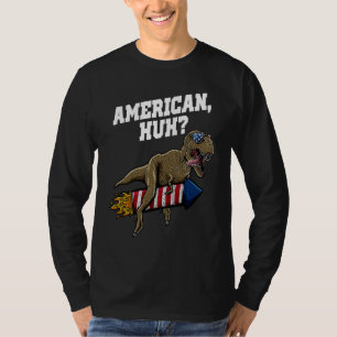 American Huh Independence 4th of July Freedom Four T-Shirt