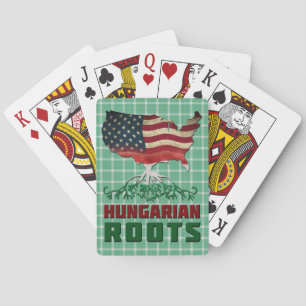 American Hungarian Roots   Playing Cards