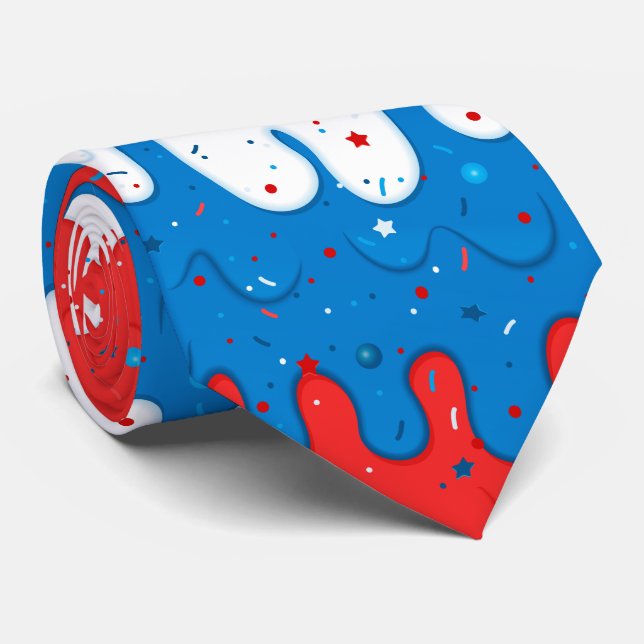American Ice Cream Tie (Rolled)