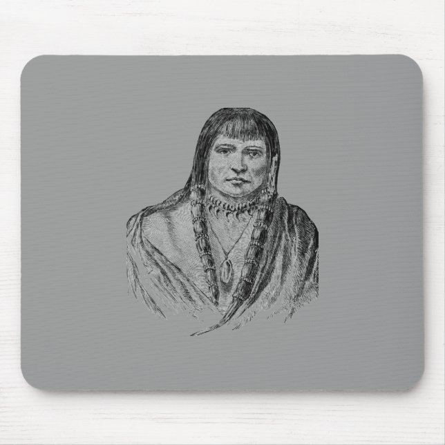 American Iindians Mouse Pad (Front)