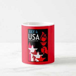 American Independance Day Coffee Mug