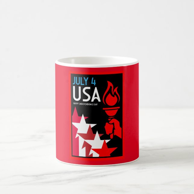 American Independance Day Coffee Mug (Center)