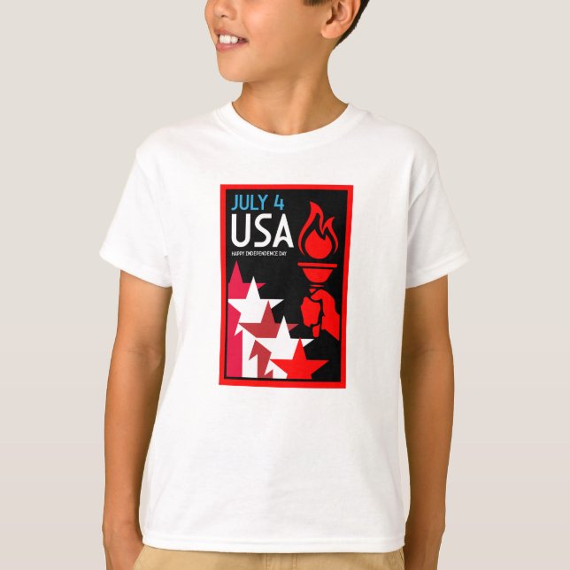 American Independance Day T-Shirt (Front)