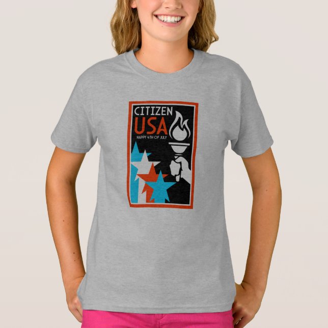 American Independance Day T-Shirt (Front)