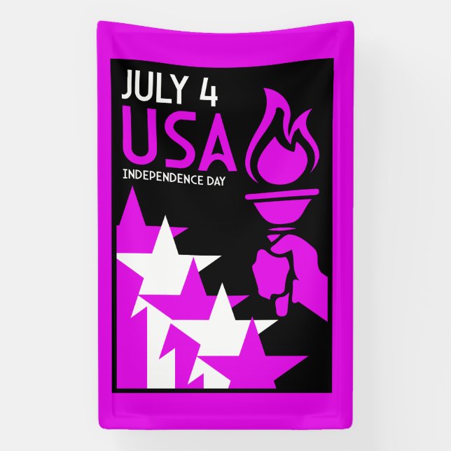 American Independence Day Banner (Vertical)