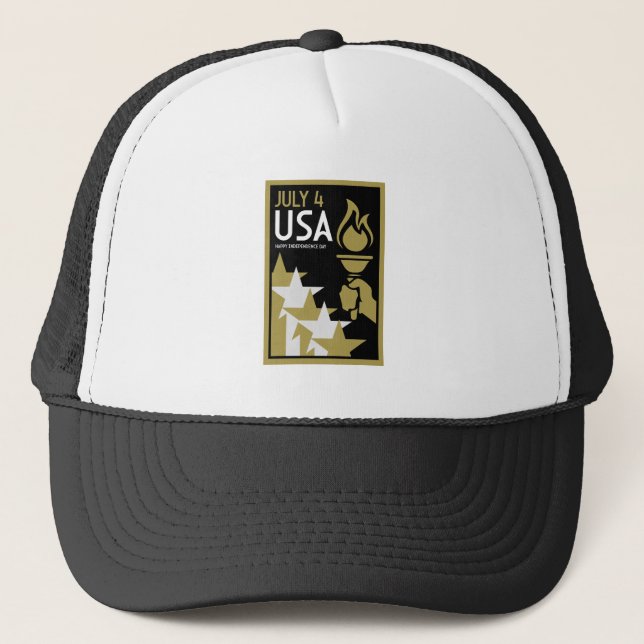 American Independence Day Trucker Hat (Front)