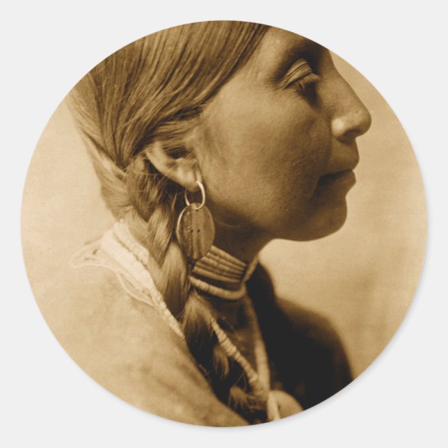 American Indian Collection Classic Round Sticker (Front)