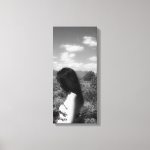 American Indian Girl Canvas Print