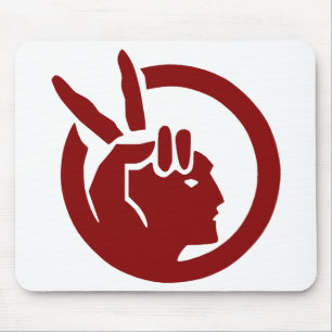 American Indian Movement flag Mouse Pad