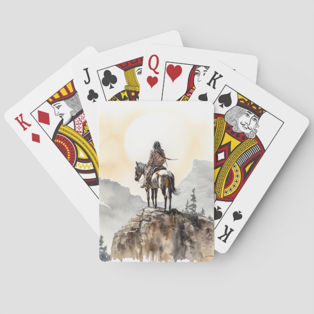 American Indian Playing Cards (Back)