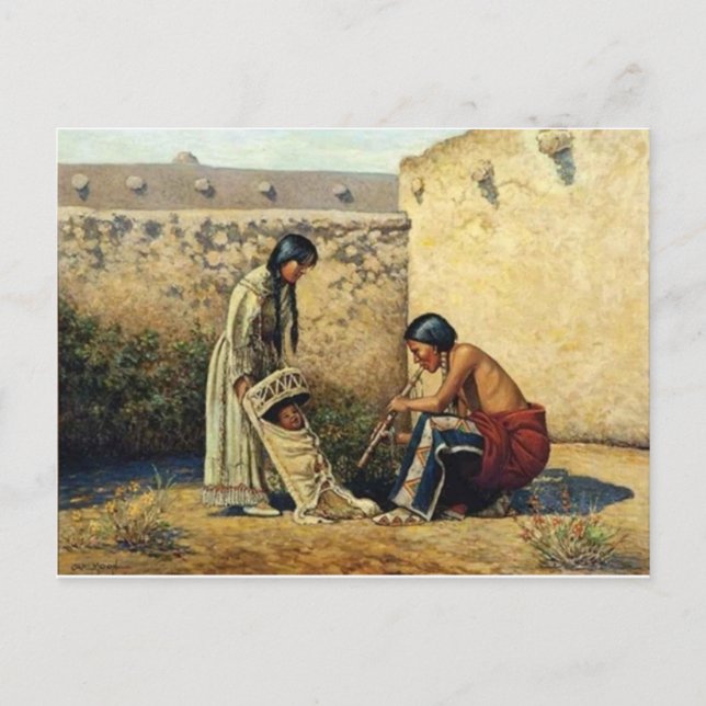American Indian Postcard (Front)