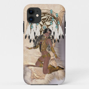 American Indian Princess Mandala iPhone 11 Case