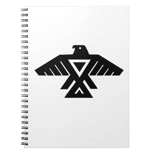 American Indian Thunderbird Totem Notebook (Front)