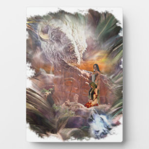American Indian Wedding Night Vignette Plaque