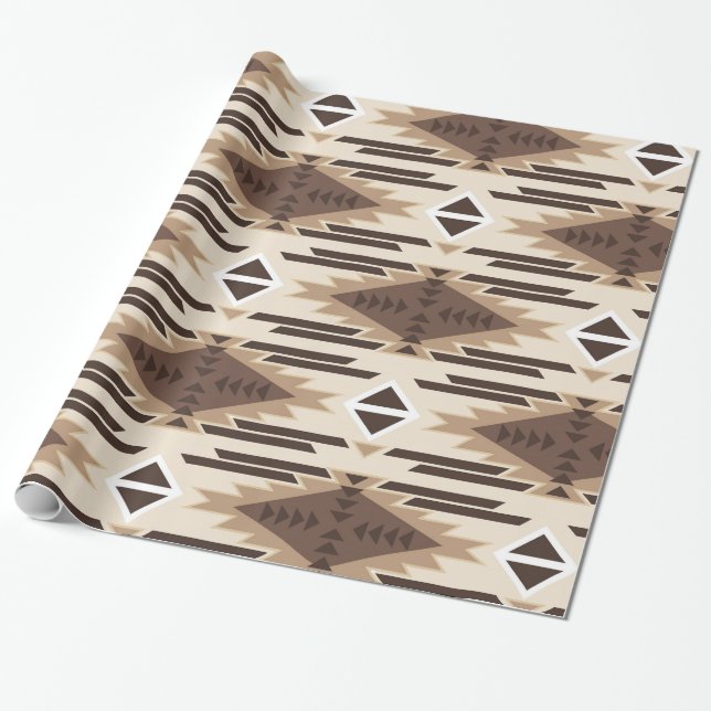 American Indian  Wrapping Paper (Unrolled)