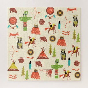 American Indians: Cultural Background. Jigsaw Puzzle