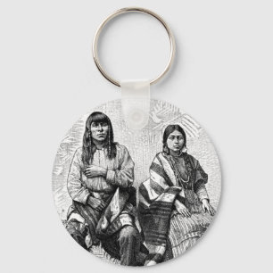 American Indians Keychain
