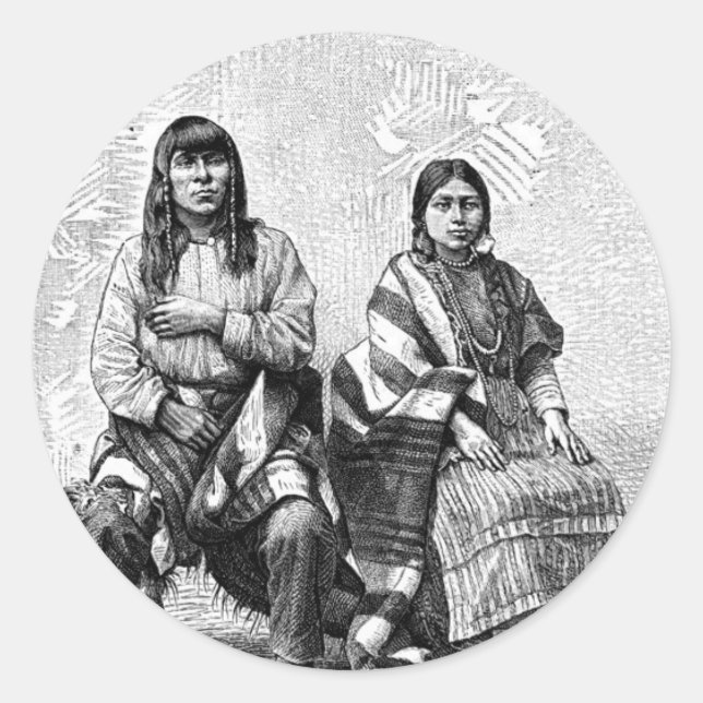 American Indians Sticker (Front)