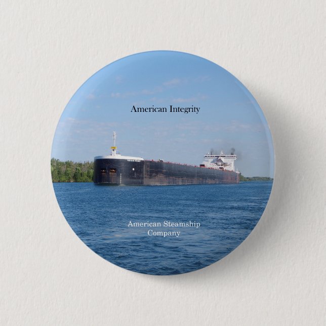 American Integrity button (Front)