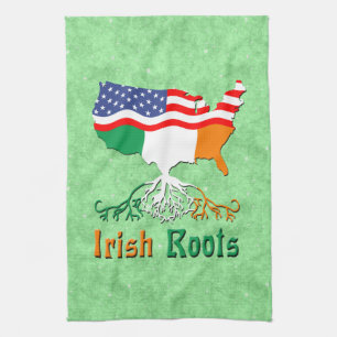 American Irish Roots Tea Towels