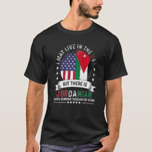 American Jordanian Home in US Patriot American Jor T-Shirt
