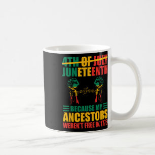 American Juneteenth Is My Independence Day 1 Coffee Mug