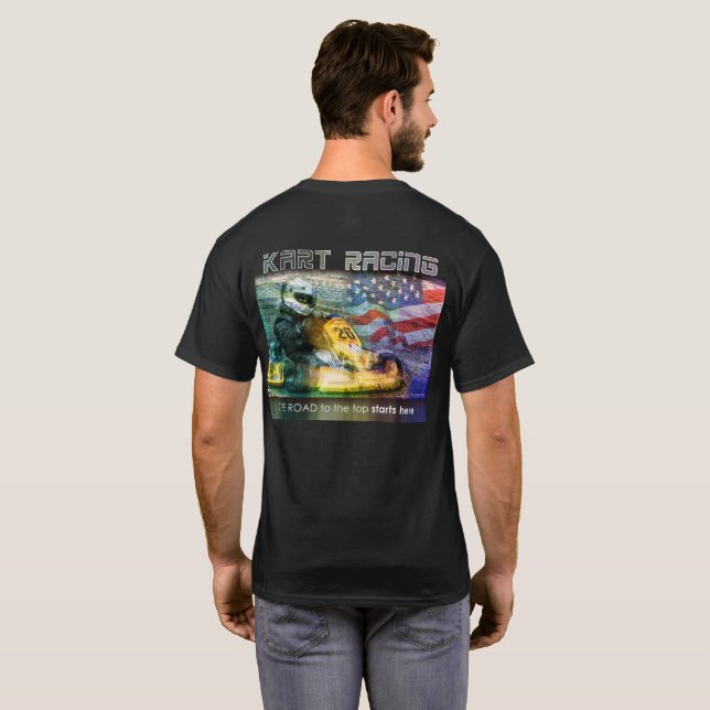American Karting back T-Shirt (Back Full)