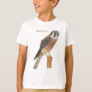 American Kestrel bird illustration T-Shirt