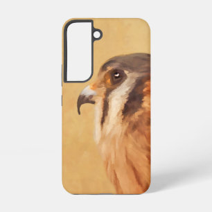 American Kestrel Painting - Original Bird Art Samsung Galaxy Case