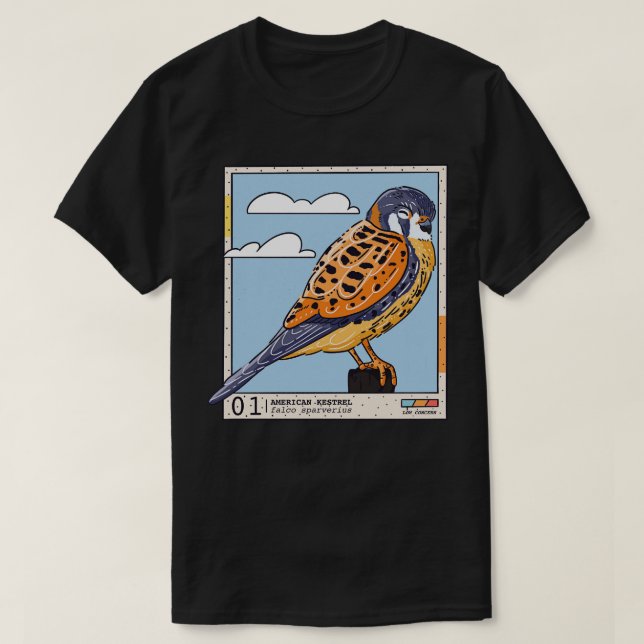 American Kestrel T-Shirt (Design Front)