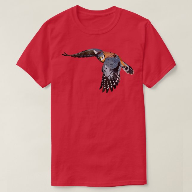 American Kestrel  T-Shirt (Design Front)