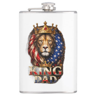 American King Dad Hip Flask