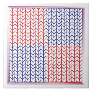 AMERICAN KNIT 6x6 Ceramic Tile II